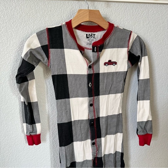 Lazy One Tailgate Kid Onesie Flapjack Pajama Size 8 - Picture 3 of 5